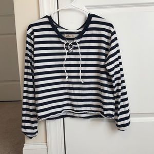 Striped Hollister Long Sleeve Tee